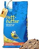 Futterbauer Fettfutter 25 kg, Energiereiches Ergänzungsfutter für Wildvögel,...