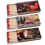 Kaminhölzer Winter Village Kaminstreichholz Zigarrenhölzer Pfeifenhölzer...