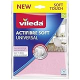 Vileda Actifibre Soft Universal Mikrofasertuch, Reinigungstuch aus 100 Prozent...