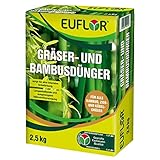 Euflor Gräser- und Bambusdünger 2,5 kg•Organisch-mineralischer NPK-Dünger...