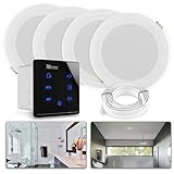 Power Dynamics A100 Bluetooth Deckenlautsprecher 4er Set – 4X...