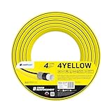 Cellfast YELLOW Gartenschlauch, Leicht, Strapazierfähig, 4-lagig, Haltbare...