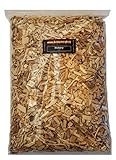 BBQ Woodchips Räucherchips Hickory 1Kg (ca. 4 Liter) Hickory Wood Chips für...