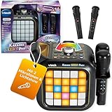 Vtech Karaoke Light Party – Bluetooth-Karaoke-Maschine inkl. 2 kabellosen...