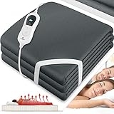 KESSER® Wärmeunterbett 150x80cm mit Abschaltautomatik Fernbedienung |...
