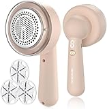 Fusselrasierer Elektrisch, Fus Mit 3 Klingen 8w Leistungsstark Fusselrasierer,...