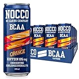 NOCCO BCAA energy drink 24er pack – zuckerfrei, vegan Energy Getränk mit...