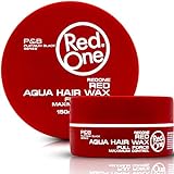 RedOne Hair Styling Aqua Wax Red 150ml | Edge Control | Haargel Wax | Ultra Halt...