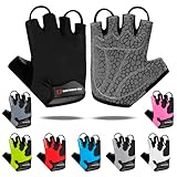 WESTWOOD FOX Fahrradhandschuhe Für Männer Halbfinger-Handschuheu rutschfest...