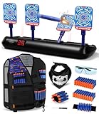 Lehoo Castle Zielscheibe für Nerf Pistole, Zielscheibe Elektrisch mit Nerf...