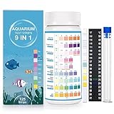 Joygain 9 IN 1 Teststreifen Aquarium Wassertest für Süßwasser: 125 Stück...