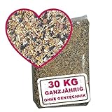 WILDVOGEL-VITAL 30 kg Premium Ganzjahresfutter für Wildvögel und Gartenvögel...