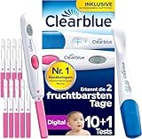 Clearblue Ovulationstest Digital und Schwangerschaftstest - Finde deine 2 Tage...
