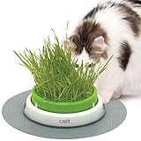 Catit Grass Planter, Katzengras, Katzengrastopf mit Abdeckgitter, 1 Stück (1er...