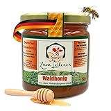 Imkerei zum Lederer - Deutscher Waldhonig - Roher Premium Honig aus dem...