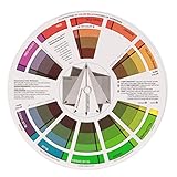 Professionelles Farbrad, Farbkreis, Anleitung zum Mischen von Farben,...