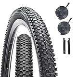 2er Pack MTB-Reifen 26 Zoll faltbar (26x1.95) – Inkl. 2 Butyl-Innenschläuche...