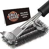 BBQ Grill Reinigungsbürste & Schaber - Grilldrahtbürste für Grill - 45cm...