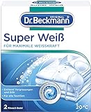 Dr. Beckmann Super Weiß | entfernt Grauschleier | hilft gegen Vergilbungen |...