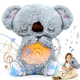 LEEWENYAN Breathing Koala Schlummer Koala Kuscheltier mit Atembewegung und...