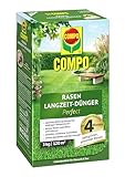 COMPO Rasendünger mit Langzeitwirkung - Keine Chance für Moos und Unkraut - 3...