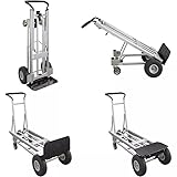 Jumbo 4 in 1 Multi Aluminium Sackkarre | bis 450kg | Schwerlast Transportwagen |...