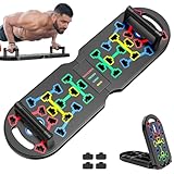 KUYOU Liegestützgriffe Liegestützbrett Set T6 Push Up Board Verbessertes...