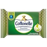 Cottonelle Feuchtes Toilettenpapier, Wohltuende Sauberkeit, Mit prebiotischer...