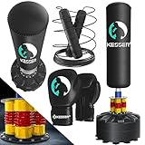 KESSER® Boxsack Set stehend Erwachsene mit Boxhandschuhe + Springseil,...