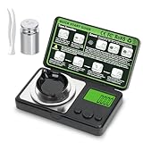 Muaket 0,001g/50g Feinwaage, Präzisionswaage mit Kalibriergewichten, Milligramm...
