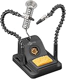 goobay Löthilfe Dritte Hand - Helfer für Lötarbeiten, 2x flexibler...