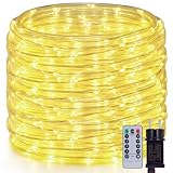 OxyLED LED Lichterschlauch Außen 20m 300 LEDs - Lichterschlauch Aussen IP44...