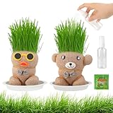 Generisch Neu Graskopf Puppenpflanze, Pflanzset Kinder mit Gratis...