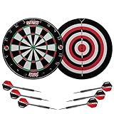 Ruthless Rivals Family Dart Board Game | Doppelseitiges Dartscheiben-Set...