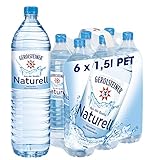 Gerolsteiner Naturell / Natürliches Mineralwasser ohne Kohlensäure / Geeignet...