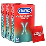 Durex Gefühlsecht Slim Fit - 'Meine Größe' Kondome – Schmale Kondome mit...