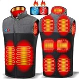 Panngu Beheizbare Weste Herren Damen XL, Aktualisierte Version Beheizte Jacke...