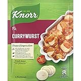 Knorr Fix Würzmischung Currywurst für eine würzige Bratwurst ohne...