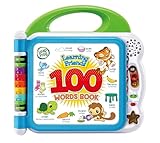 LeapFrog 601503 Learning Friends 100 Words Baby Book Educational and Interactive...