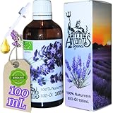 Premium Lavendelöl BIO – [100% natürlich] Bio-zertifiziertes ätherisches...