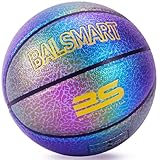 BALSMART Outdoor-Basketball für Herren, Größe 7, Violett