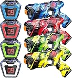 Laser Tag, Lasertag Set Spielzeug Pistole für Kinder und Erwachsene, 4er-Set...