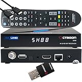 OCTAGON SX88 4K UHD S2+IP H.265 HEVC Set-Top Box - Sat & Smart IPTV Receiver,...