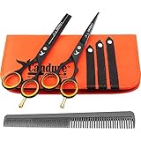 Candure Friseurschere Haarschneideschere Set Professionelles Haarscheren 5.5'...