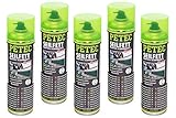 5x PETEC 500ml Seilfett Spray Drahtseil-& Zahnradfett Schutz Schmierung Grease