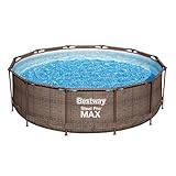 Bestway Steel Pro MAX Ersatz Frame Pool ohne Zubehör Ø 366 x 100 cm,...