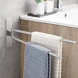 OETAMS Handtuchhalter Ohne Bohren 180° Schwenkbar Handtuchstange Selbstklebend...