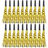 Abeillo 24 Stück Party Krachmacher Partytröten Luftrüssel Musikalische...