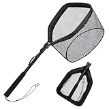 NAKIHOUSE Kescher Angeln, Schwimmendes Fischernetz, Faltbare Fischernetz,...