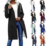 KOG Regenjacke Damen Wasserdicht Lang Regenjacken Mode Wanderjacke Outdoor...